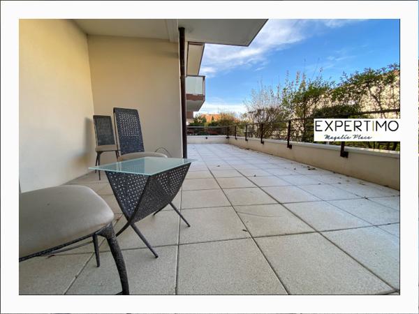 Chassieu (69680) Terrasse au calme de 36 m² au centre ville de chassieu