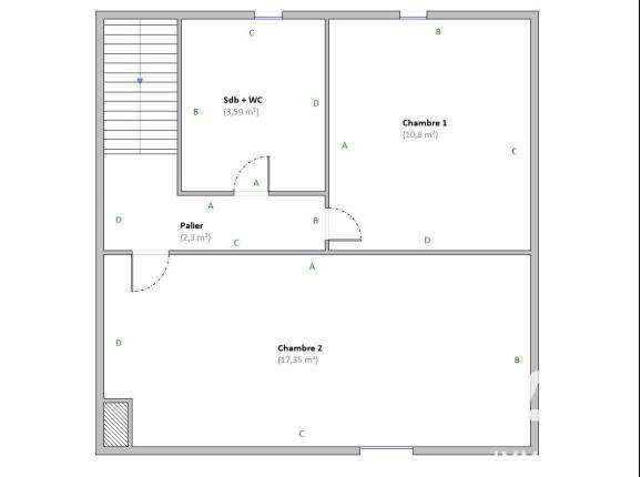 Maison à vendre 3 pièces 70 m² Le Mans