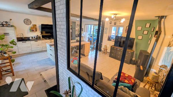 PLAIN PIED - Maison à vendre à VALOGNES -  3 chambres + GARAGE  + JARDIN.