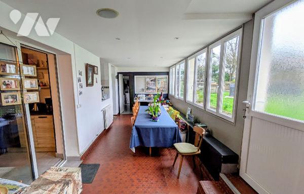 PLAIN PIED - Maison à vendre à VALOGNES -  3 chambres + GARAGE  + JARDIN.