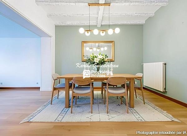 Maison de ville Libourne-centre 161 m² / 4 chambres + jardin + dépendance 20 m²