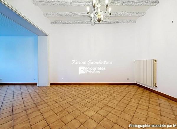 Maison de ville Libourne-centre 161 m² / 4 chambres + jardin + dépendance 20 m²