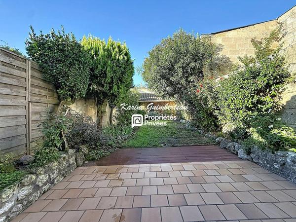 Maison de ville Libourne-centre 161 m² / 4 chambres + jardin + dépendance 20 m²