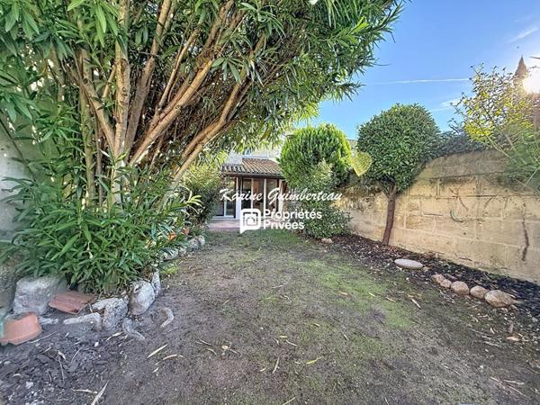 Maison de ville Libourne-centre 161 m² / 4 chambres + jardin + dépendance 20 m²