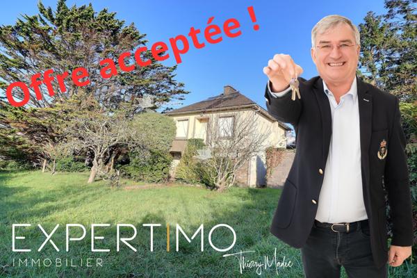 Le Relecq-Kerhuon (29480) Le Relecq-Kerhuon – Maison des années 60 à réinventer, vue mer et potentiel architectural