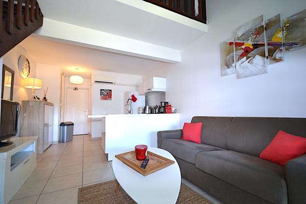 Gosier (97190) Appartement T2 vue mer et plage pointe de la verdure.