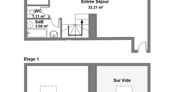 Location Appartement 3 pièces 60.45 m² - Brétigny-sur-orge 91220