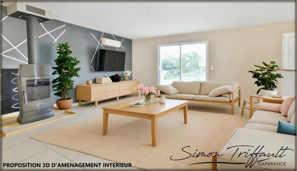 Maison à vendre 5 pièces ASSE LE RIBOUL (72)