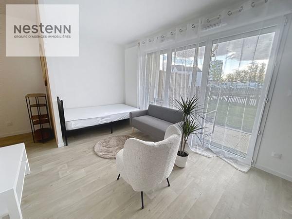 STUDIO MEUBLE NEUF - JARDIN - BALCON  - PARKING