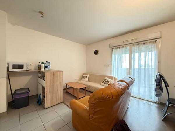 Appartement Angers 2 pièces 39m² avec balcon et parking dans les Hauts de Saint Aubin