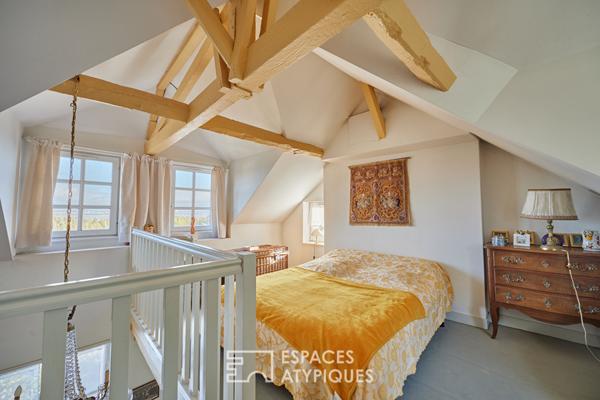 Maison de ville de caractère avec vue pont de Normandie