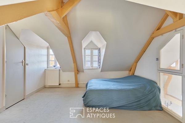 Maison de ville de caractère avec vue pont de Normandie