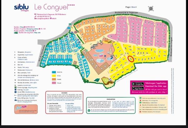 Mobil home 40 m2, 3 chambres à 20 m de la plage.