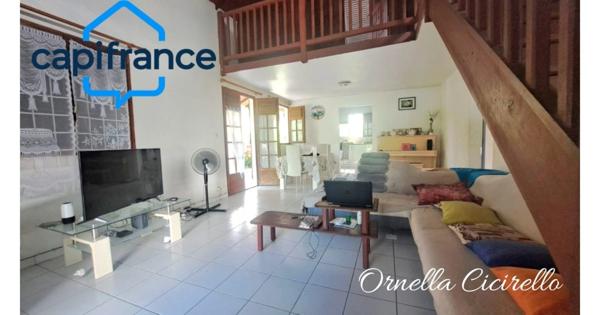 EXCLUSIVITÉ : Maison à vendre 4 pièces avec jardin
