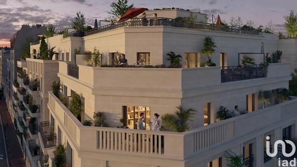 Appartement à vendre 4 pièces 89 m² Levallois-Perret