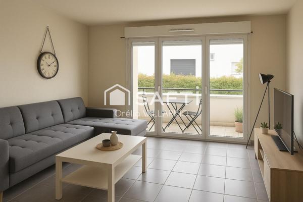 Appartement T2 avec balcon et parking à Artigues-près-Bordeaux