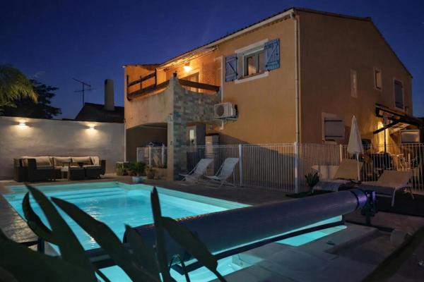 Maison 4 chambres avec piscine chauffée, garage - proche plages et port  - La Londe-les-Maures