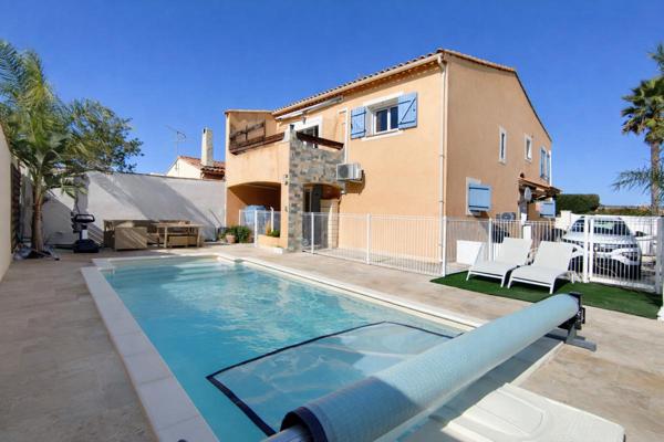 Maison 4 chambres avec piscine chauffée, garage - proche plages et port  - La Londe-les-Maures