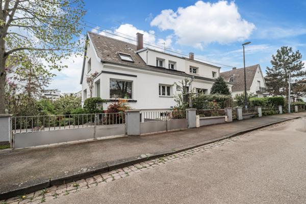Strasbourg (67100) Strasbourg Meinau – Maison familiale avec jardin piscinable, terrasse et sous-sol aménagé