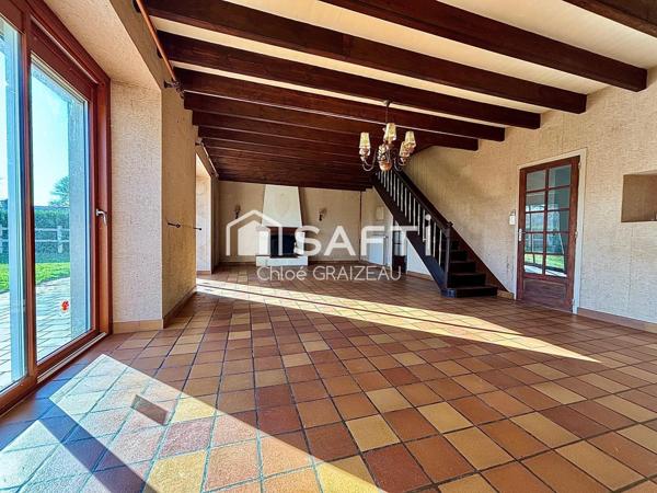 Maison de 156 m² habitables, 5 chambres