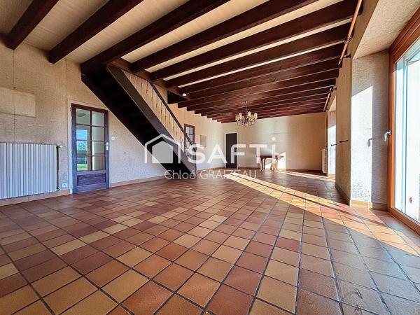 Maison de 156 m² habitables, 5 chambres