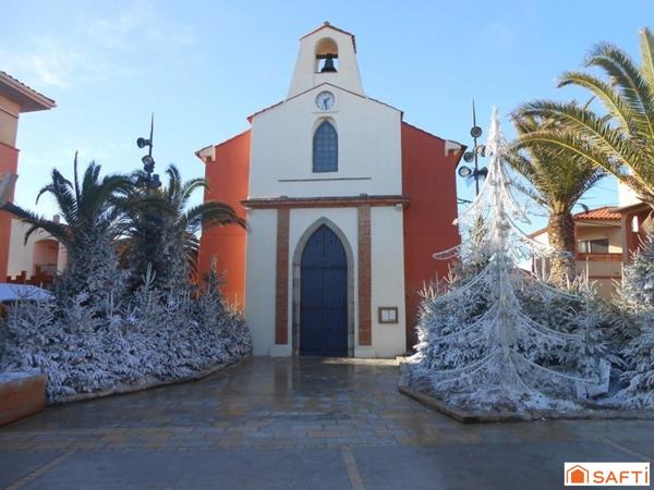 En plein cœur du village du Barcarès