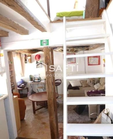 F1 duplex loué centre ville de Rouen