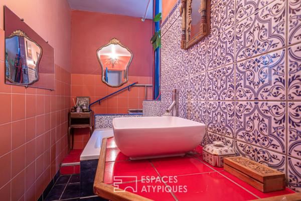 Duplex et studio en dernier étage