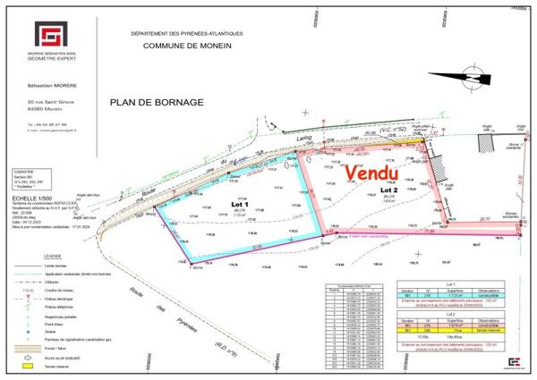 Vente / Terrain constructible