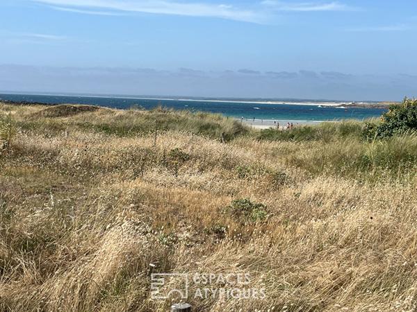 Maison contemporaine face à l’océan