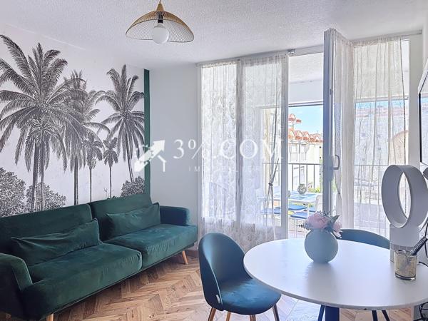 Appartement 2 pièce(s) 1 chambre(s) 24 m²