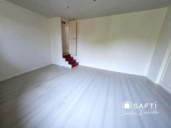 Maison 5p- 132m²- 4 chambres- jardin