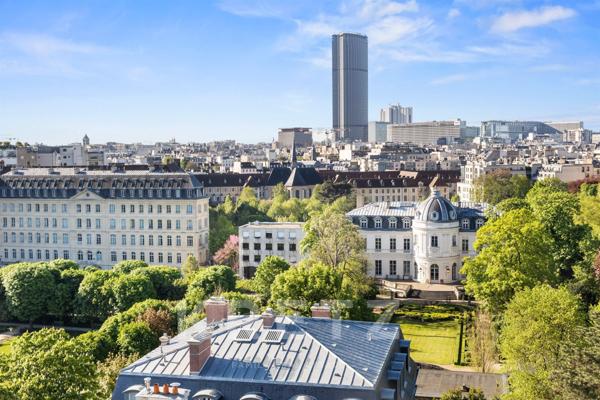 Dernier étage de standing et vues sur monuments