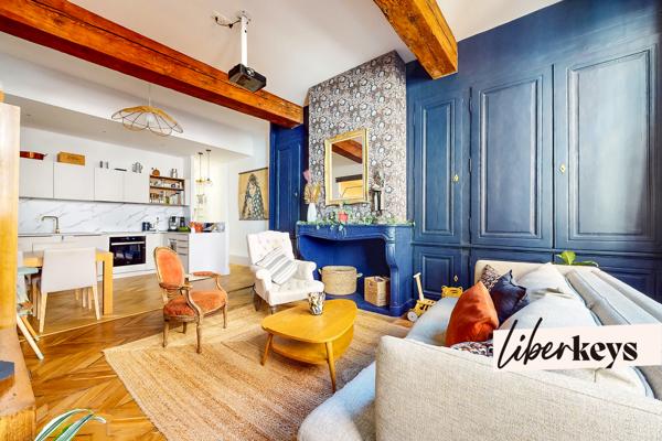 Superbe appartement rénové T3 bis de 82m² - Coeur du Vieux-Lyon