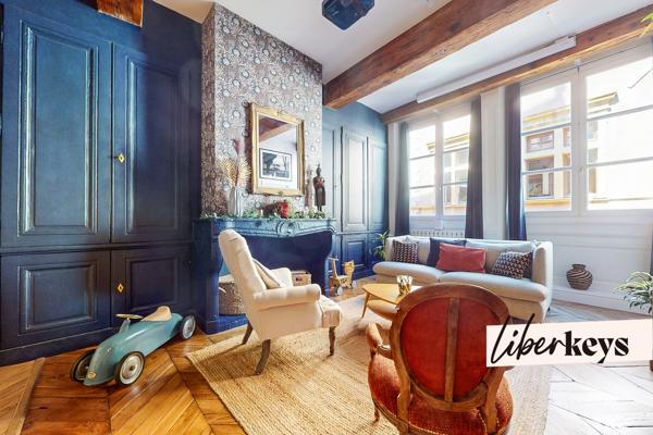 Superbe appartement rénové T3 bis de 82m² - Coeur du Vieux-Lyon