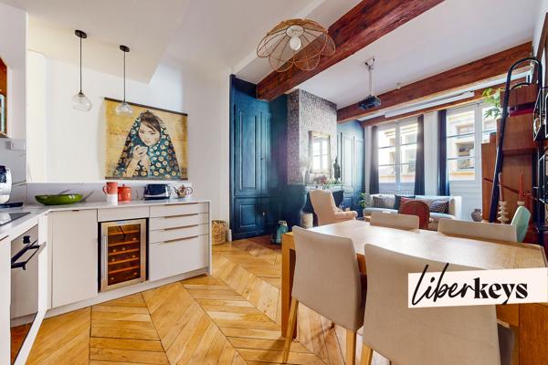 Superbe appartement rénové T3 bis de 82m² - Coeur du Vieux-Lyon