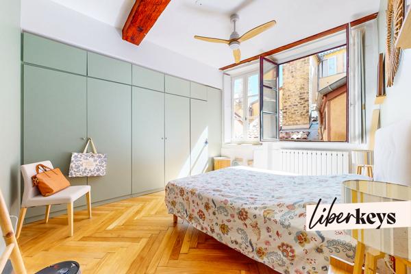 Superbe appartement rénové T3 bis de 82m² - Coeur du Vieux-Lyon