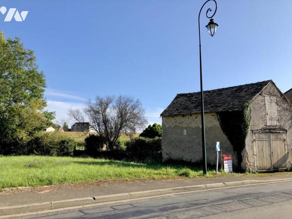 ARTHEZE : Parcelle constructible de 309 m² avec bâtiment en pierres