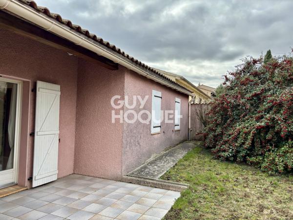 MONTLEGUN - Maison plain pied 3 chambres, garage sur terrain 443 m²