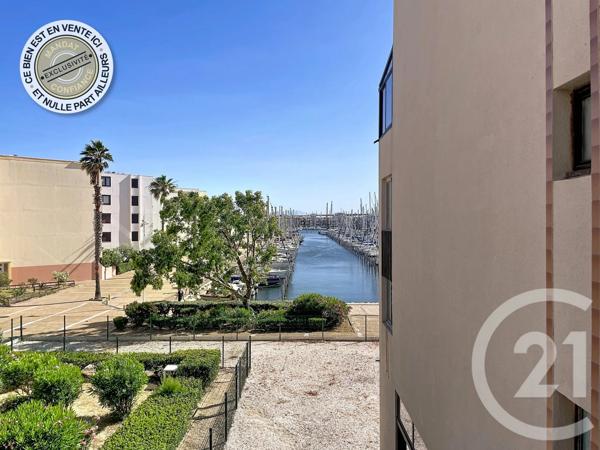 Appartement F3 à vendre  3 pièces - 40 m 2   PORT LEUCATE  - 11