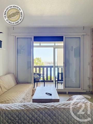 Appartement F3 à vendre  3 pièces - 40 m 2   PORT LEUCATE  - 11