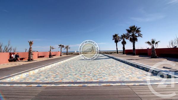 Appartement F3 à vendre  3 pièces - 40 m 2   PORT LEUCATE  - 11