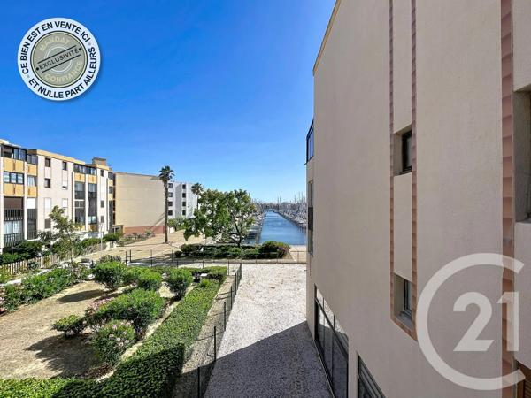 Appartement F3 à vendre  3 pièces - 40 m 2   PORT LEUCATE  - 11