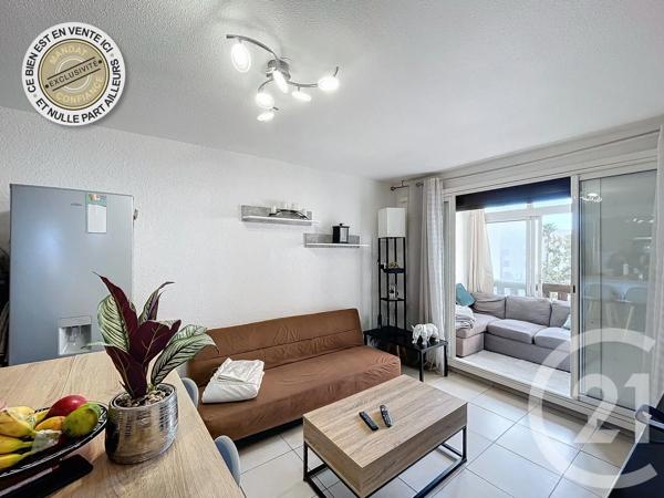 Appartement F3 à vendre  3 pièces - 40 m 2   PORT LEUCATE  - 11