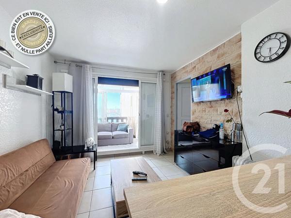 Appartement F3 à vendre  3 pièces - 40 m 2   PORT LEUCATE  - 11