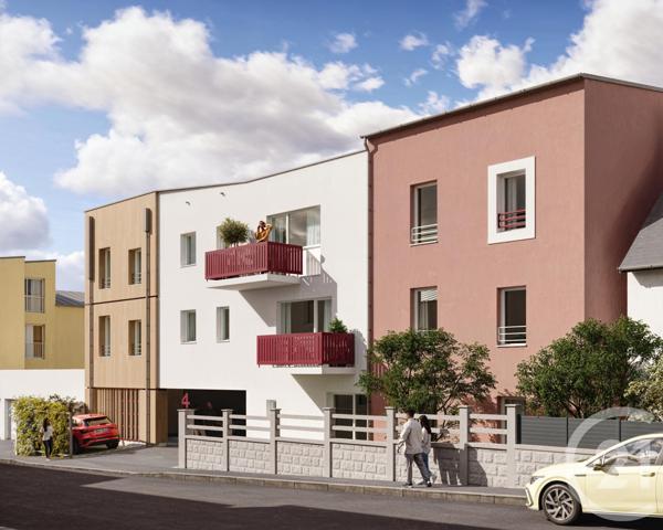 Appartement T2 à vendre  2 pièces - 47,40 m2 BREST - 29
