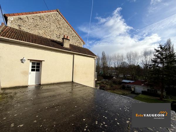 Coulommiers (77120) Maison 41m² avec grand hangar de 140 m²