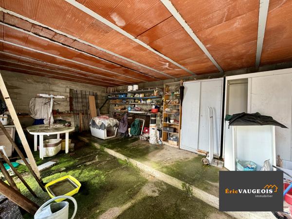 Coulommiers (77120) Maison 41m² avec grand hangar de 140 m²