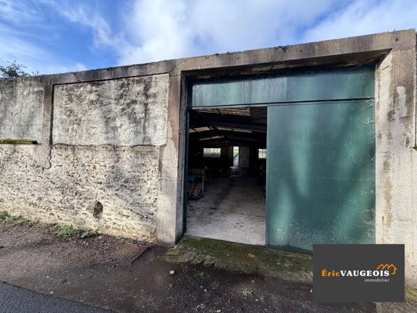 Coulommiers (77120) Maison 41m² avec grand hangar de 140 m²