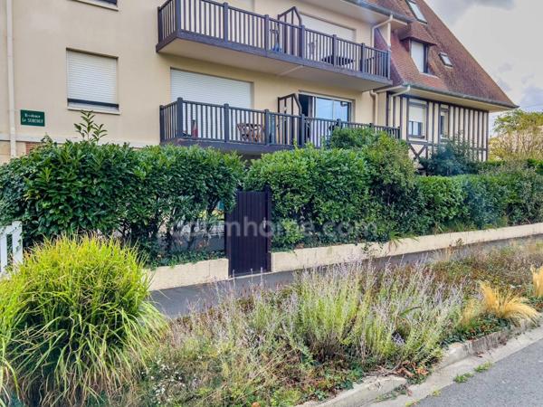 Cabourg Plage - Appartement de type T2 de 33 m2 avec terrasse de 34 m2 - 1 chambre - Plain pied - Cave - Parking